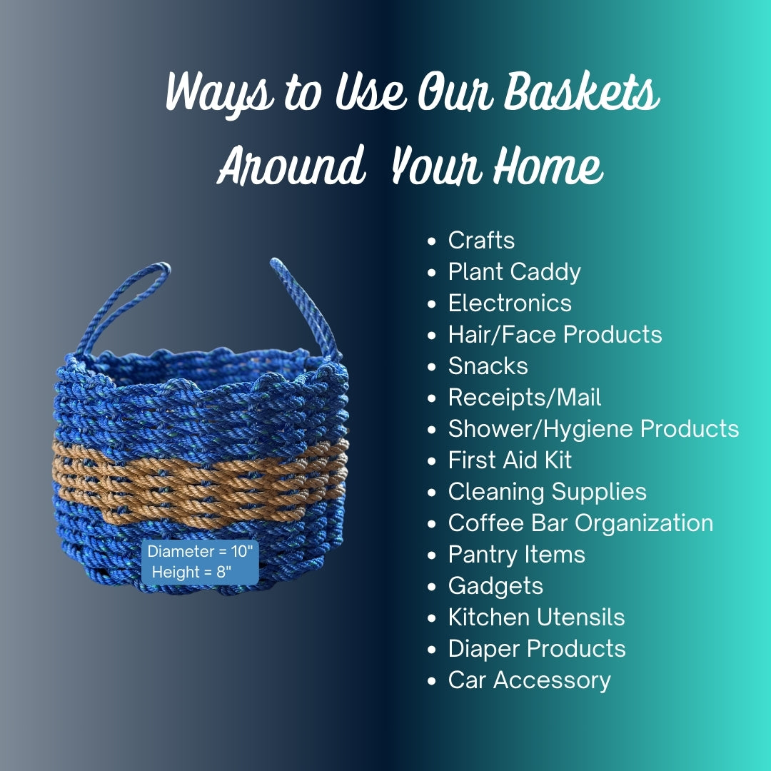 10" Rope Basket Suggested Uses