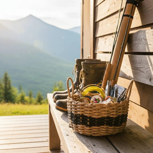 The Hand-Woven Rope Basket: The Ultimate Solution for Storing Firewood in 2026 - Lollis Loops