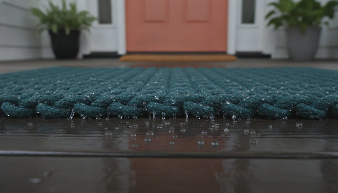 The Best Doormat for Rain: Why Drainage Outperforms Absorbency in 2026