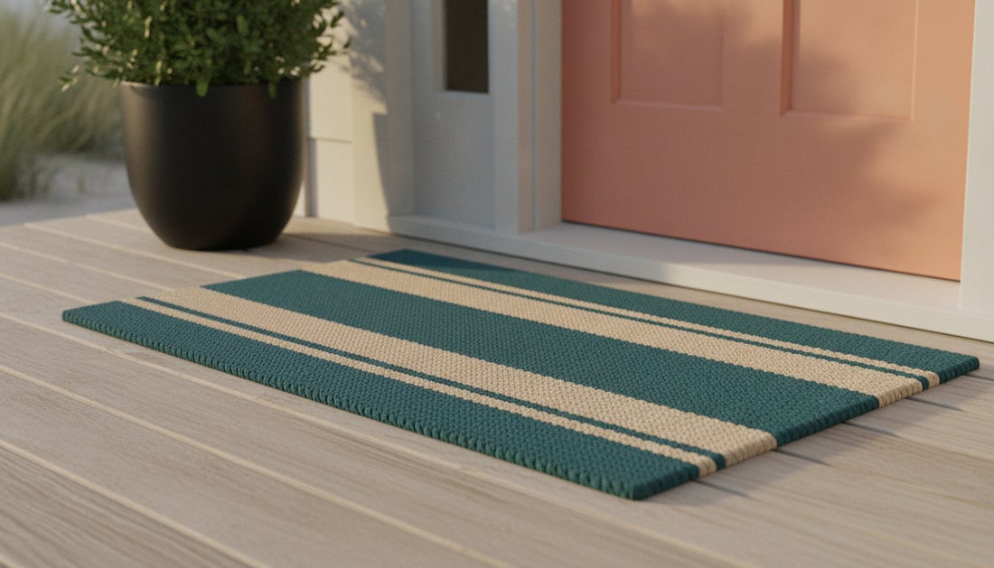 Striped Doormat Style Guide: Elevating Your Entryway with Performance Artistry - Lollis Loops