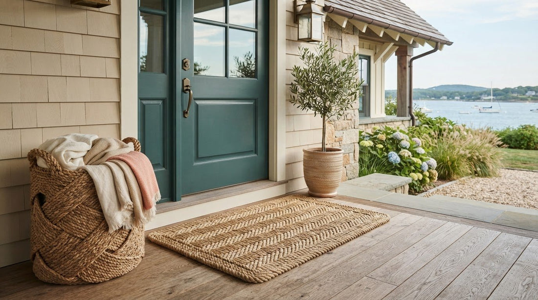 The Coastal Rope Basket: Architectural Texture and Enduring Utility - Lolli's Loops