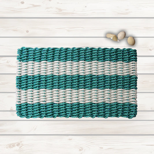 Tidewater Glow Classic Doormat – Handcrafted Coastal Charm