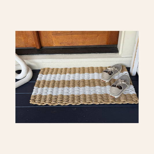 Lolli's Original Classic Doormat – Handcrafted Coastal Charm