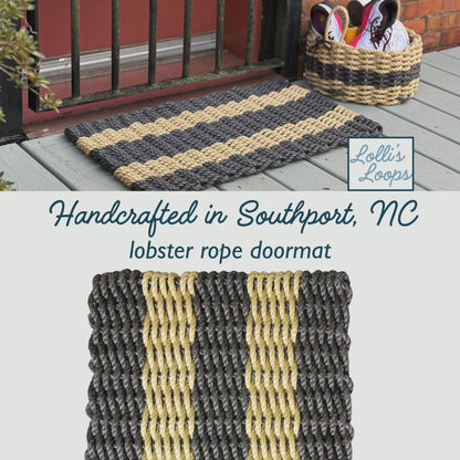 Farmhouse Lobster Rope Doormat Video