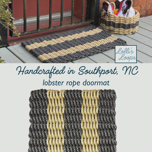 Farmhouse Lobster Rope Doormat Video